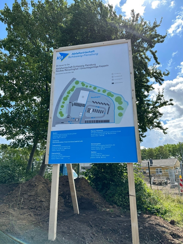 Bauschild Kappeln